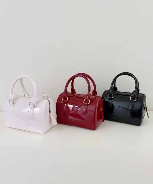 frunco(フランコ)の「【ZOZOTOWN限定】ジェリーショルダーミニボストンバッグ(ボストンバッグ・レディース・ライトブルー/ホワイト/ワインレッド/ミント/イエロー/ブラック・FREE)」の8枚目の写真
