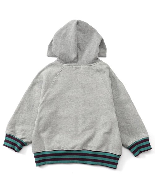 F.O.KIDS(エフオーキッズ)の「ジップパーカー(パーカー・キッズ・グレー/パープル/ブラウン・80/150/140/130/90/120/100/110)」の4枚目の写真
