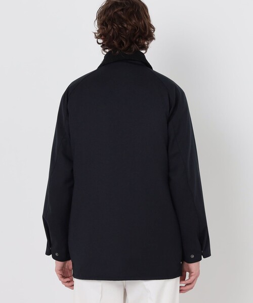 TOMORROWLAND （トゥモローランド）の「【WEB先行予約・別注】Barbour CL BEAUFORT 3WAY ウールブルゾン DORMEUIL（ブルゾン・メンズ・ネイビー/カーキ・36/38/40）」の7枚目の写真