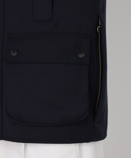 TOMORROWLAND （トゥモローランド）の「【WEB先行予約・別注】Barbour CL BEAUFORT 3WAY ウールブルゾン DORMEUIL（ブルゾン・メンズ・ネイビー/カーキ・36/38/40）」の16枚目の写真