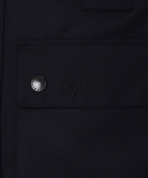 TOMORROWLAND （トゥモローランド）の「【WEB先行予約・別注】Barbour CL BEAUFORT 3WAY ウールブルゾン DORMEUIL（ブルゾン・メンズ・ネイビー/カーキ・36/38/40）」の18枚目の写真