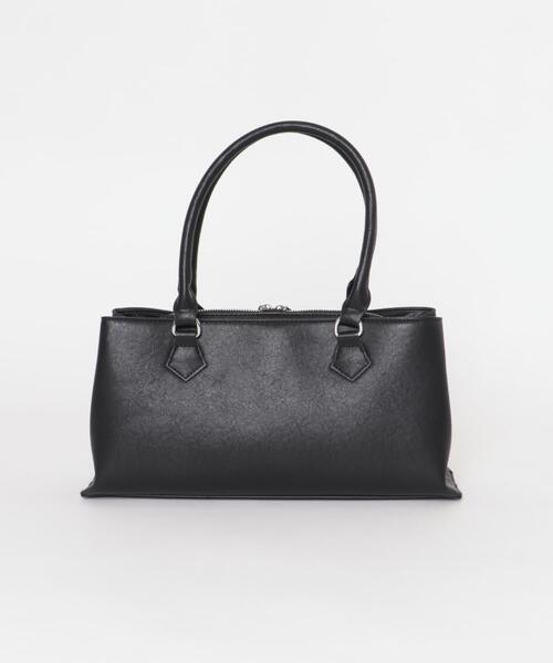 URBAN RESEARCH DOORS(アーバンリサーチドアーズ)の「ワイドボストンバッグ(ハンドバッグ・レディース・ブラック/ブラウン・ONE)」の4枚目の写真