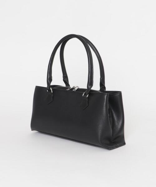 URBAN RESEARCH DOORS(アーバンリサーチドアーズ)の「ワイドボストンバッグ(ハンドバッグ・レディース・ブラック/ブラウン・ONE)」の5枚目の写真