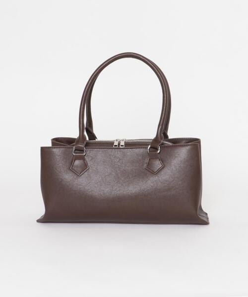 URBAN RESEARCH DOORS(アーバンリサーチドアーズ)の「ワイドボストンバッグ(ハンドバッグ・レディース・ブラック/ブラウン・ONE)」の10枚目の写真