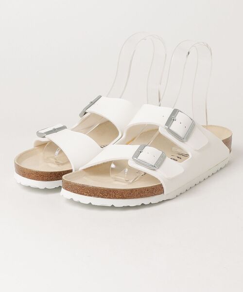 BIRKENSTOCK(ビルケンシュトック)の「【公式】ビルケンシュトック Arizona/アリゾナ ビルコフロー(サンダル・レディース・ホワイト・28.5cm【レギュラー幅】/28cm【ナロー幅】/28.5cm【ナロー幅】)」の1枚目の写真