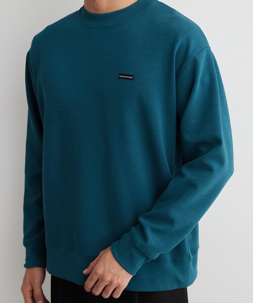 THE SHOP TK (ザ ショップ ティーケー )の「【洗濯機OK/ユニセックス】ダンボール ロゴスウェット(スウェット・メンズ・グレー/オフホワイト/モスグリーン・02/03/04)」の22枚目の写真