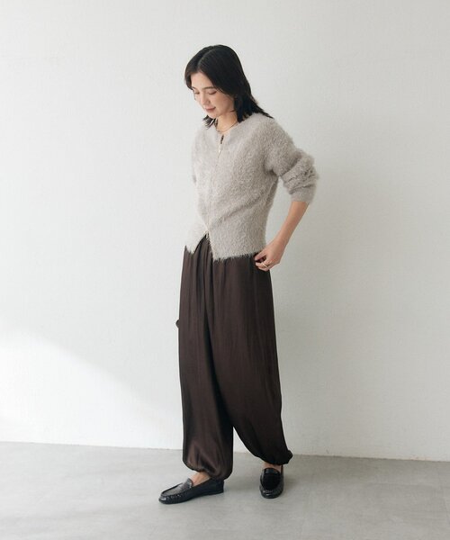RIVE DROITE(リヴドロワ)の「サテンバルーンパンツ(その他パンツ・レディース・ホワイト系その他/ブラウン・36/38)」の18枚目の写真