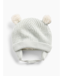 GAP（ギャップ）の「裏ボア くまさんハット (ベビー)（キャップ）」