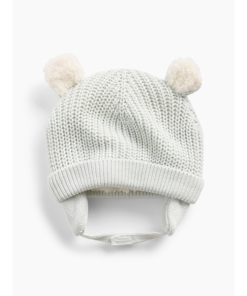 GAP(ギャップ)の「裏ボア くまさんハット (ベビー)(キャップ・キッズ・その他1/ピンク/ブルー/ベージュ・0-3M/3-6M/6-12 M)」の4枚目の写真