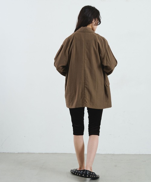 ROSE BUD(ローズバッド)の「TAILORED JACKET(テーラードジャケット・レディース・ブラウン/ブラック・ONE SIZE)」の7枚目の写真