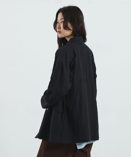 ROSE BUD(ローズバッド)の「TAILORED JACKET(テーラードジャケット・レディース・ブラウン/ブラック・ONE SIZE)」の13枚目の写真