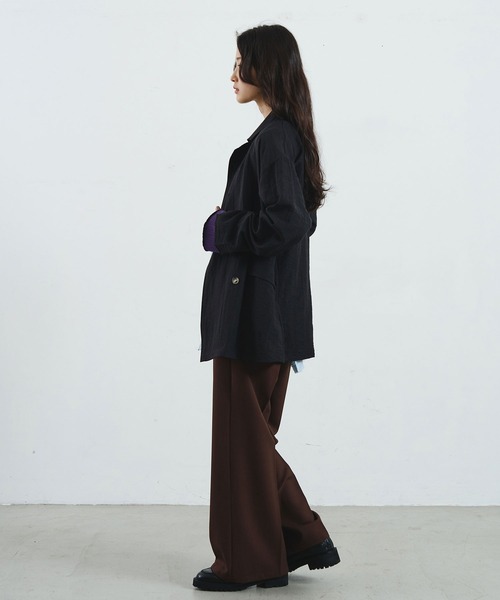 ROSE BUD(ローズバッド)の「TAILORED JACKET(テーラードジャケット・レディース・ブラウン/ブラック・ONE SIZE)」の15枚目の写真