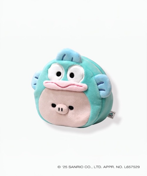 sanrio（サンリオ）の「Sanrio characters x mofmofriends なかよしフェイスポーチ（ポーチ・レディース・ブラウン/ライトピンク/ライトベージュ/ライトイエロー/ブルーグレー/ベージュ系その他3・FREE）」の6枚目の写真