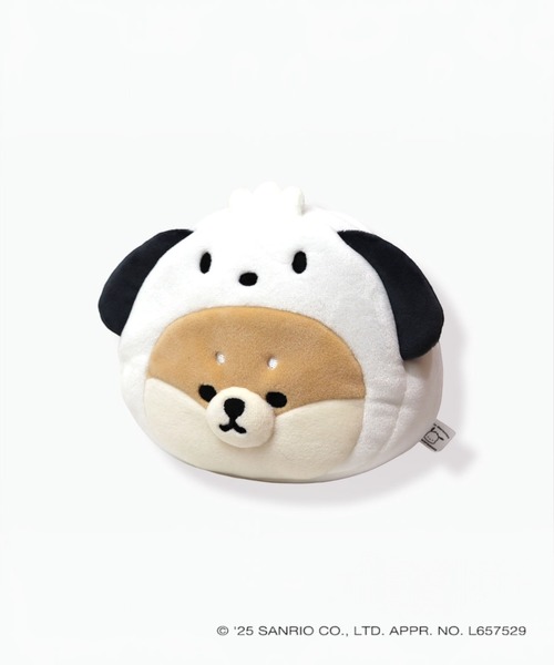 sanrio（サンリオ）の「Sanrio characters x mofmofriends なかよしフェイスポーチ（ポーチ・レディース・ブラウン/ライトピンク/ライトベージュ/ライトイエロー/ブルーグレー/ベージュ系その他3・FREE）」の4枚目の写真