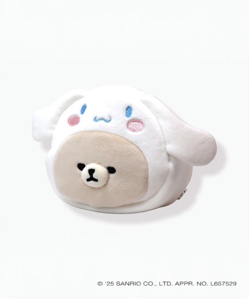 sanrio（サンリオ）の「Sanrio characters x mofmofriends なかよしフェイスポーチ（ポーチ・レディース・ブラウン/ライトピンク/ライトベージュ/ライトイエロー/ブルーグレー/ベージュ系その他3・FREE）」の20枚目の写真