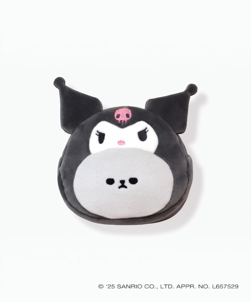 sanrio（サンリオ）の「Sanrio characters x mofmofriends なかよしフェイスポーチ（ポーチ・レディース・ブラウン/ライトピンク/ライトベージュ/ライトイエロー/ブルーグレー/ベージュ系その他3・FREE）」の11枚目の写真