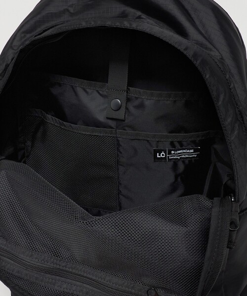 UNITED ARROWS(ユナイテッドアローズ)の「<LC by LOWERCASE>RIP STOP 20L/バックパック(バックパック/リュック・メンズ・ブラック・FREE)」の8枚目の写真