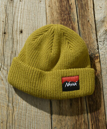 NANGA（ナンガ）の「NANGA/ナンガ BOX LOGO BULKY BEANIE ボックスロゴビーニー（ニットキャップ/ビーニー）」