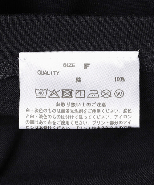 GOOD ROCK SPEED(グッドロックスピード)の「GOOD ROCK SPEED/グッドロックスピード Tour Print ロンT/プリントTシャツ(Tシャツ/カットソー・レディース・オフホワイト/ブラック/ホワイト/チャコールグレー・フリ-)」の19枚目の写真