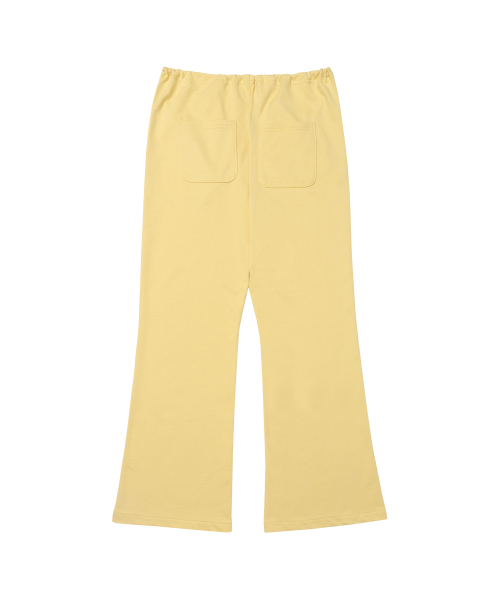 AMESWORLDWIDE（アメスワールドワイド）の「CLASSIC EASY SWEATPANTS YELLOW（スウェットパンツ・レディース・その他・SMALL/MEDIUM/FREE）」の3枚目の写真