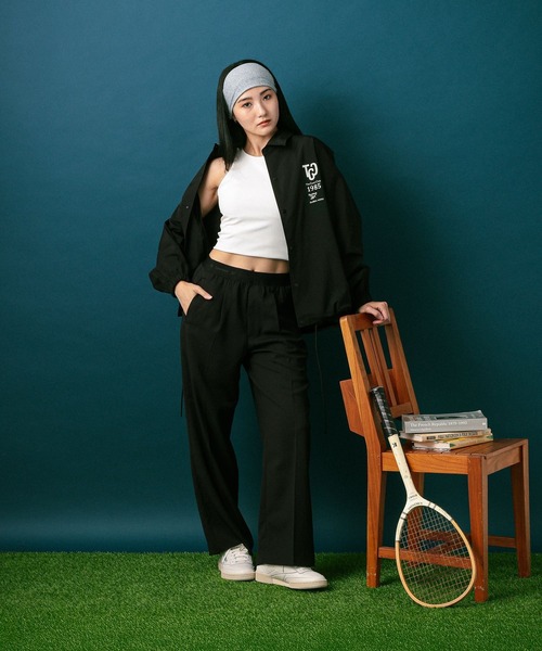 GLOBAL WORK（グローバルワーク）の「【Reebok】ワイドスラックス/812690（スラックス・メンズ・ブラック/チャコールグレー・MEDIUM/X-LARGE/LARGE/SMALL）」の5枚目の写真