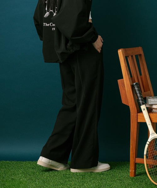 GLOBAL WORK（グローバルワーク）の「【Reebok】ワイドスラックス/812690（スラックス・メンズ・ブラック/チャコールグレー・MEDIUM/X-LARGE/LARGE/SMALL）」の15枚目の写真
