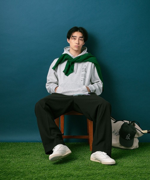 GLOBAL WORK（グローバルワーク）の「【Reebok】ワイドスラックス/812690（スラックス・メンズ・ブラック/チャコールグレー・MEDIUM/X-LARGE/LARGE/SMALL）」の19枚目の写真