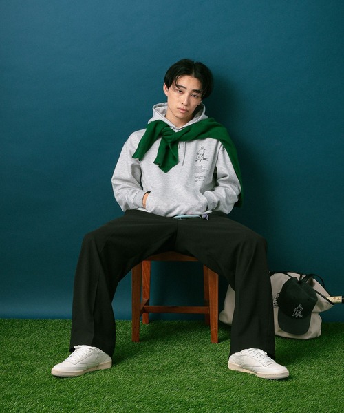 GLOBAL WORK（グローバルワーク）の「【Reebok】ワイドスラックス/812690（スラックス・メンズ・ブラック/チャコールグレー・MEDIUM/X-LARGE/LARGE/SMALL）」の21枚目の写真