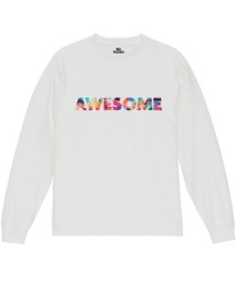 NOBOUND(ノーバウンド) 長袖Tシャツ メッセージロゴ プリント レギュラーシルエット ロンT トップス カットソー レディース