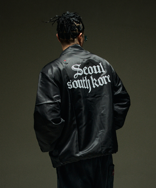 MWOONG(ムン)の「SSK Work Coach Jacket(BLACK)(ナイロンジャケット・レディース・その他・1/2)」の1枚目の写真