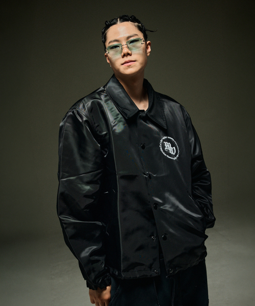 MWOONG(ムン)の「SSK Work Coach Jacket(BLACK)(ナイロンジャケット・レディース・その他・1/2)」の4枚目の写真
