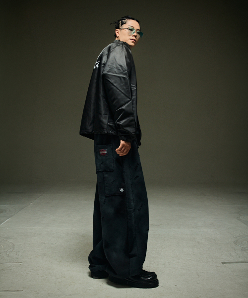 MWOONG(ムン)の「SSK Work Coach Jacket(BLACK)(ナイロンジャケット・レディース・その他・1/2)」の7枚目の写真