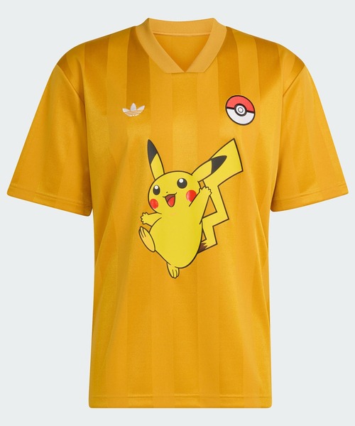 adidas(アディダス)の「Pokemon ジャージTシャツ / アディダスオリジナルス adidas Originals(Tシャツ/カットソー・メンズ・イエロー・X-LARGE/LARGE/3XL/XX-LARGE/X-SMALL/SMALL/MEDIUM/XX-SMALL)」の7枚目の写真