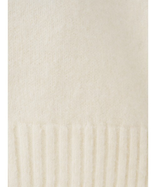 EIMY ISTOIRE(エイミーイストワール)の「BIJOU KNIT CARDIGAN(ノーカラージャケット・レディース・オフホワイト/ブラウン/ブラック/チャコールグレー・FREE)」の16枚目の写真