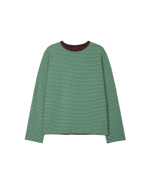 NOHANT（ノアン）の「LONELY/LOVELY リバーシブル長袖Tシャツ バーガンディ（Tシャツ/カットソー・レディース・バーガンディー・SMALL/MEDIUM/LARGE）」の8枚目の写真