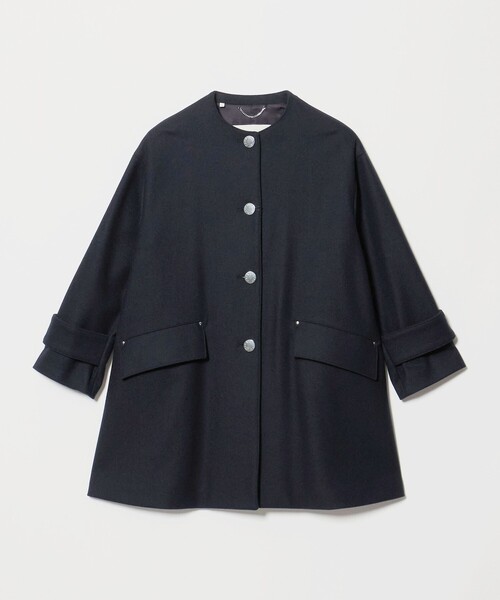 【未使用タグ付】別注☆Mackintosh ハンビーノーカラーコート 別注】＜MACKINTOSH＞HUMBIE ノーカラー コート（ノーカラーコート