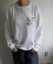 JOURNAL STANDARD LUXE（ジャーナルスタンダード　ラックス）の「Flock Print ロンT（Tシャツ/カットソー）」