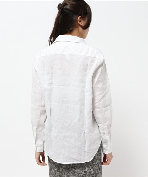 Frank&Eileen(フランクアンドアイリーン)の「FRANK&EILEENシャツ EILEEN/207-FRE-611070219(シャツ/ブラウス・レディース・ホワイト・S/X-SMALL)」の9枚目の写真