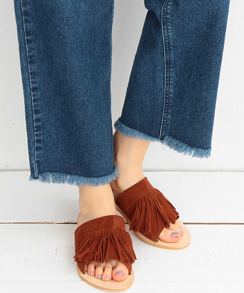 B:MING by BEAMS（ビーミングバイビームス）の「【InRed6月号掲載】SOL SANA / Jac Slideサンダル（サンダル・レディース・ブラウン/ブラック・35/38/37/36/39）」の3枚目の写真