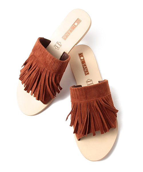 B:MING by BEAMS（ビーミングバイビームス）の「【InRed6月号掲載】SOL SANA / Jac Slideサンダル（サンダル・レディース・ブラウン/ブラック・35/38/37/36/39）」の4枚目の写真