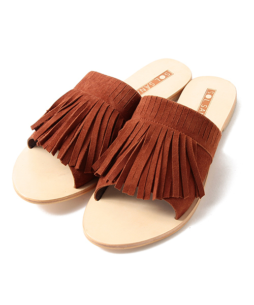 B:MING by BEAMS（ビーミングバイビームス）の「【InRed6月号掲載】SOL SANA / Jac Slideサンダル（サンダル・レディース・ブラウン/ブラック・35/38/37/36/39）」の6枚目の写真