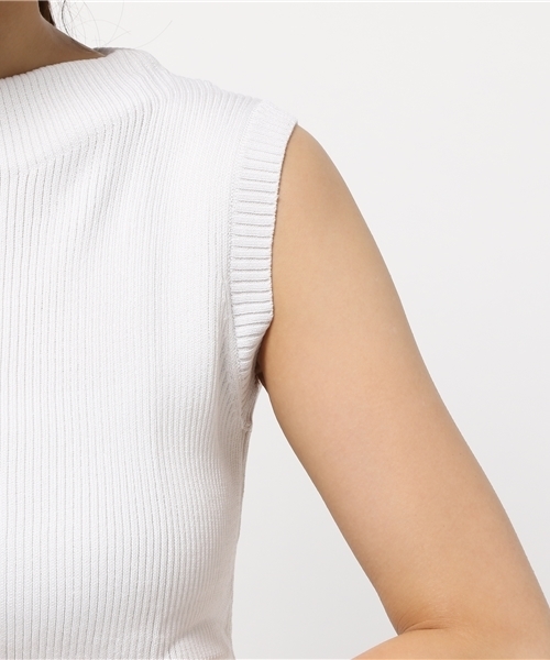 titivate（ティティベイト）の「ﾎﾞｰﾄﾈｯｸﾉｰｽﾘｰﾌﾞﾘﾌﾞﾆｯﾄﾌﾟﾙｵｰﾊﾞｰ（ニット/セーター・レディース・ホワイト/グリーン/ブラック/ベージュ・FREE）」の11枚目の写真