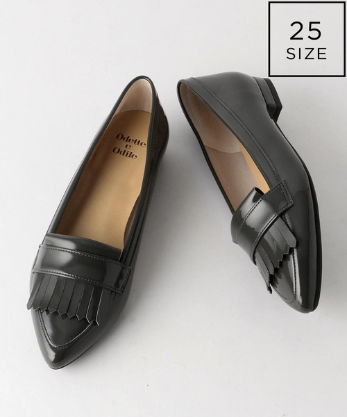 ODETTE E ODILE（オデットエオディール）の「【WEB限定】O ポインテッドキルトタン CT15●↑（パンプス・レディース・オリーブ/パープル/ブラック/ダークブラウン/ダークグレー/モカ/シルバー/オフホワイト/その他1/ナチュラル・22.5cm/24.5cm/23cm/22cm/25cm/24cm/23.5cm）」の3枚目の写真