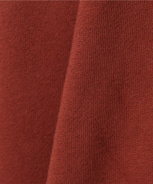 SLY（スライ）の「DROP SHOULDER SW OP（ワンピース・レディース・ブラック/ワインレッド/トップグレー/オレンジ・2/1）」の8枚目の写真