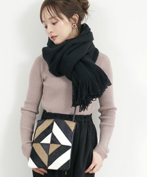 coca（coca） | 肌触り抜群◇ふんわりタッチシンプルマフラー(マフラー)