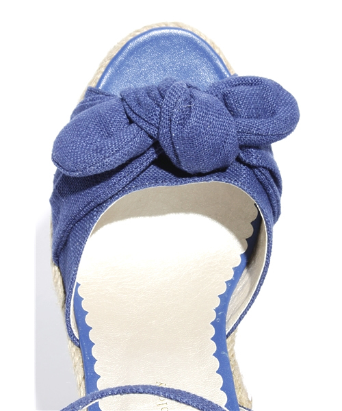 earth music&ecology（アースミュージックアンドエコロジー）の「★宮崎あおい　CM着用★RibbonJute/Sandals（サンダル・レディース・レッド/ブラック/ベージュ/ブルー・MEDIUM/LARGE/SMALL）」の8枚目の写真