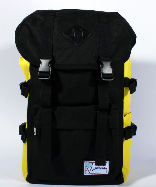 8(eight)(エイト)の「ナイロン リュックサック 大容量(バックパック/リュック・メンズ・グリーン/ブラック×ブルー/ブラック×イエロー/ブラック×ピンク/ヘザーグレー/グレー×ピンク/ブラック×グリーン/ブラック×レッド/ピンク/ブルー/パープル・FREE)」の5枚目の写真