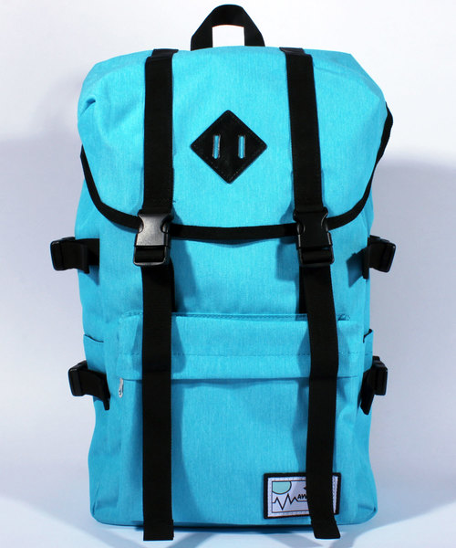 8(eight)(エイト)の「ナイロン リュックサック 大容量(バックパック/リュック・メンズ・グリーン/ブラック×ブルー/ブラック×イエロー/ブラック×ピンク/ヘザーグレー/グレー×ピンク/ブラック×グリーン/ブラック×レッド/ピンク/ブルー/パープル・FREE)」の9枚目の写真