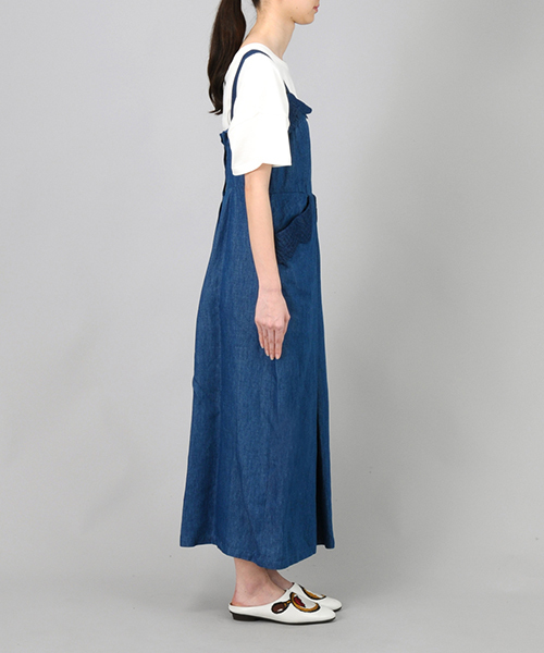 TSUMORI CHISATO（ツモリチサト）の「C/Lﾃﾞﾆﾑ（ワンピース・レディース・ネイビー・02）」の12枚目の写真