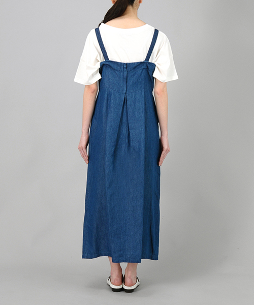 TSUMORI CHISATO（ツモリチサト）の「C/Lﾃﾞﾆﾑ（ワンピース・レディース・ネイビー・02）」の13枚目の写真